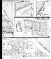 Crystal Beach, Wallin, Glen Eyrie, Lake View, Juanita Park - Right, Benzie County 1915 Microfilm